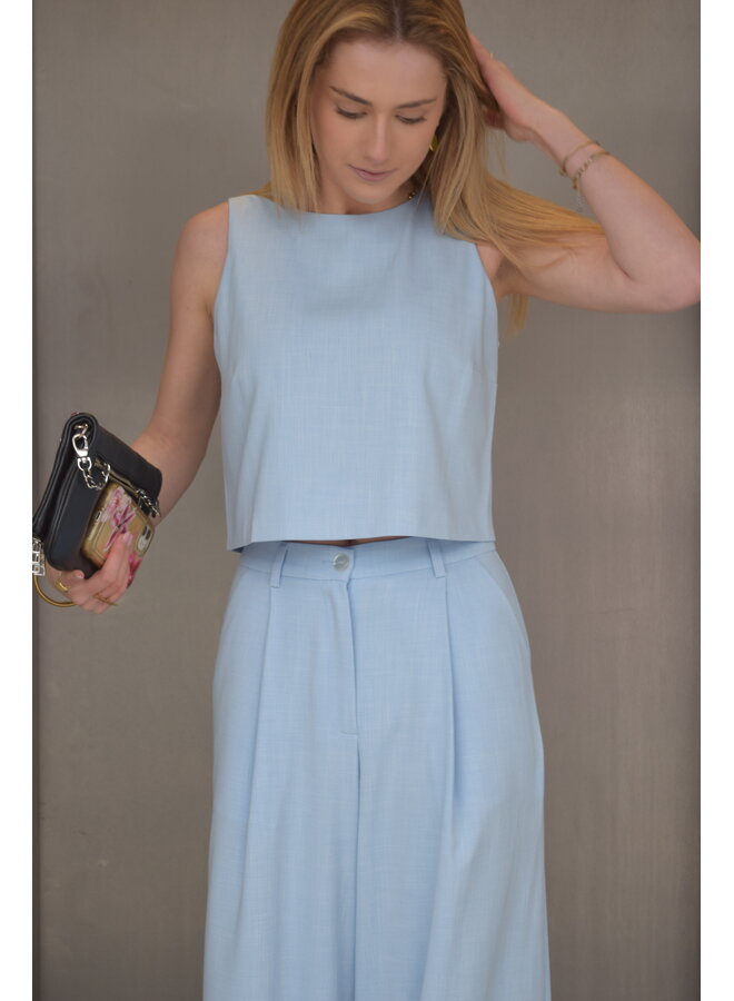 NORA TOP BABY BLUE