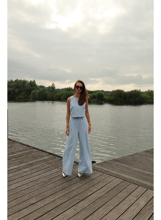 AMALIA TROUSERS BABY BLUE