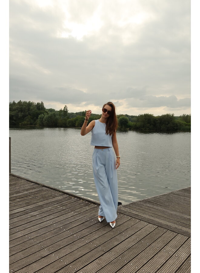 AMALIA TROUSERS BABY BLUE