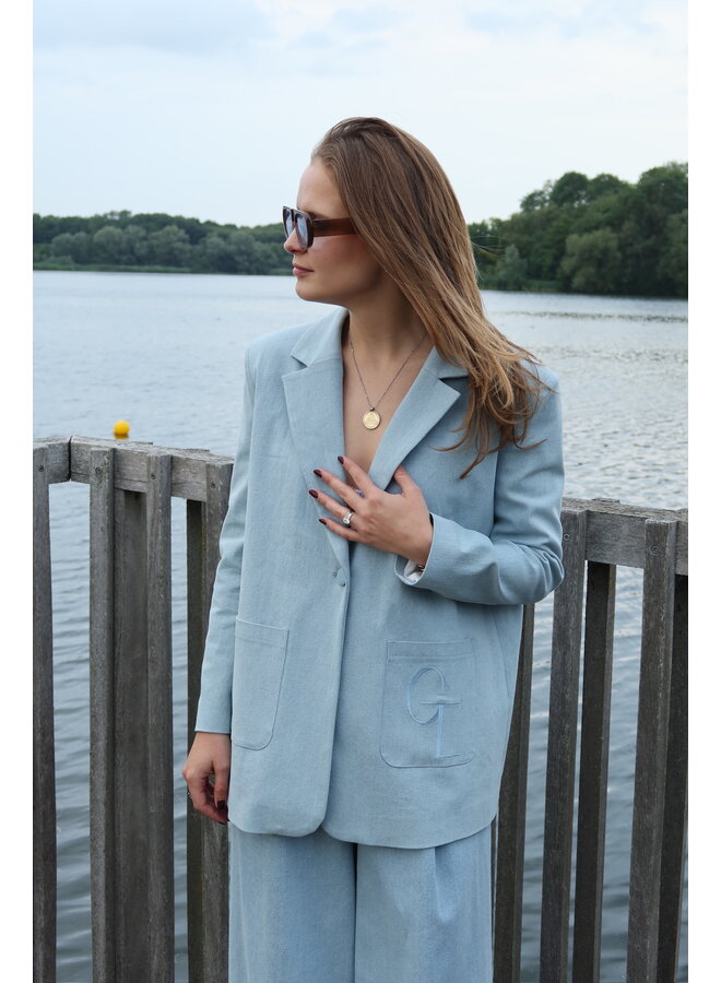 WILLOW BLAZER DENIM