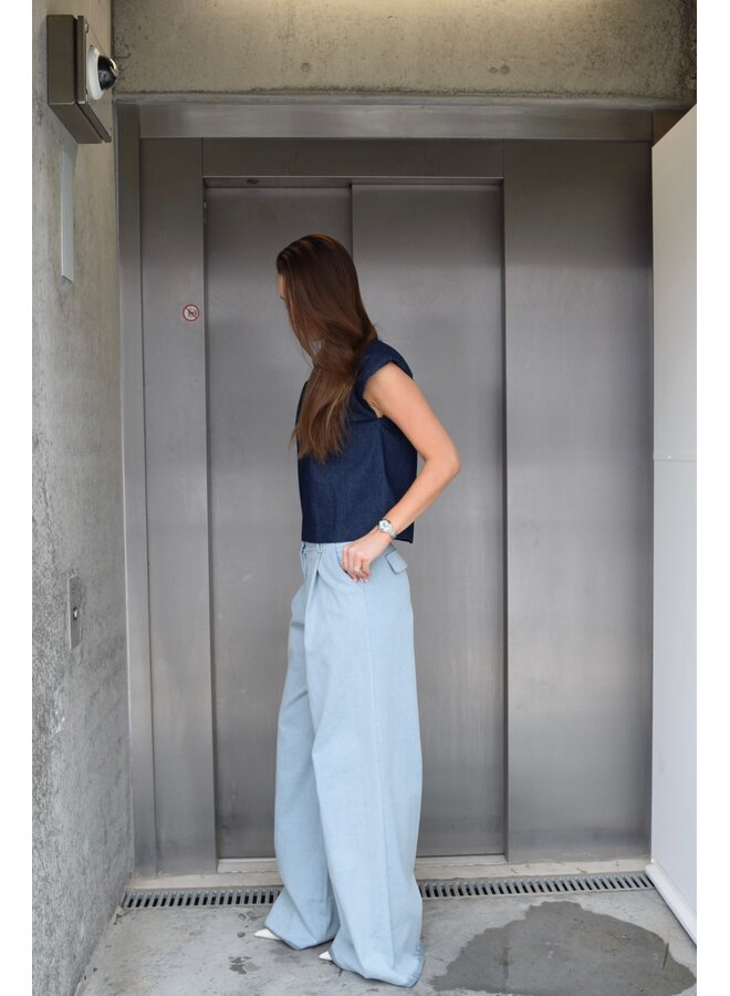 AMALIA TROUSERS DENIM