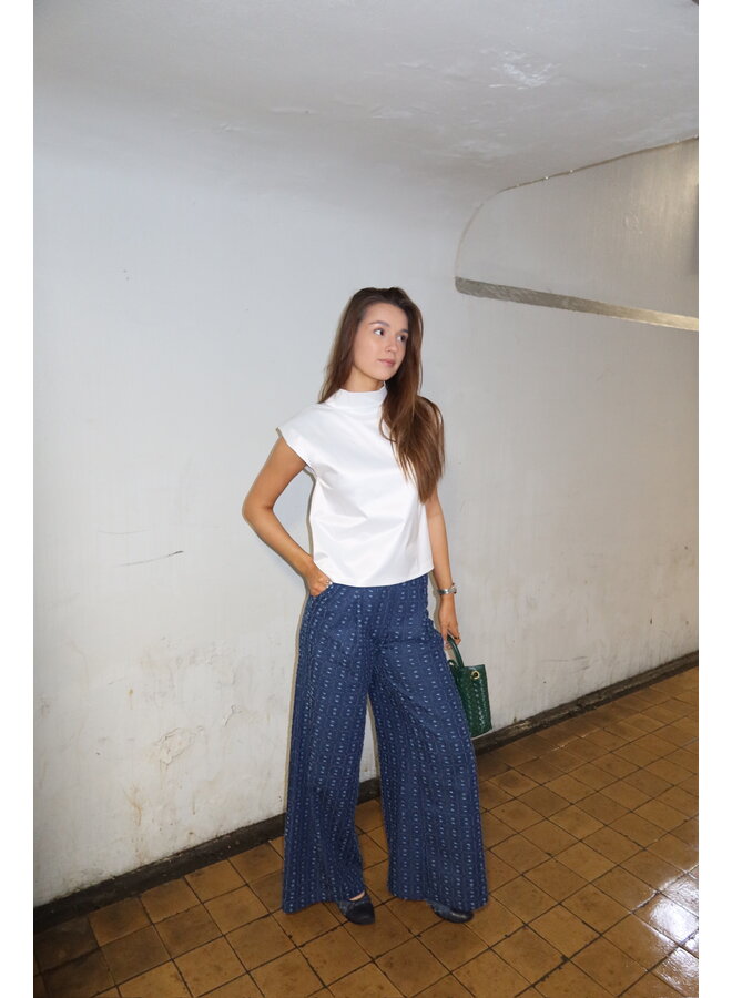 AMALIA TROUSERS INDIGO DENIM