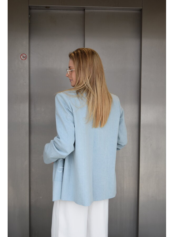 WILLOW BLAZER DENIM