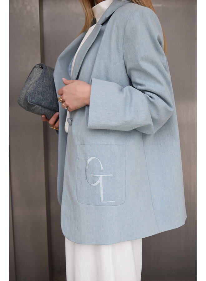 WILLOW BLAZER DENIM