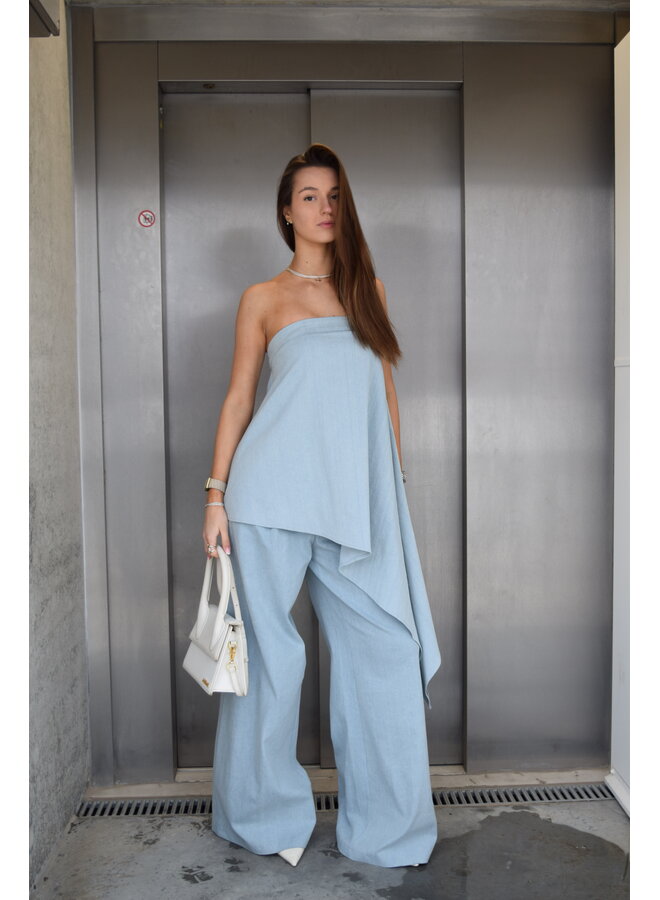 AMALIA TROUSERS DENIM