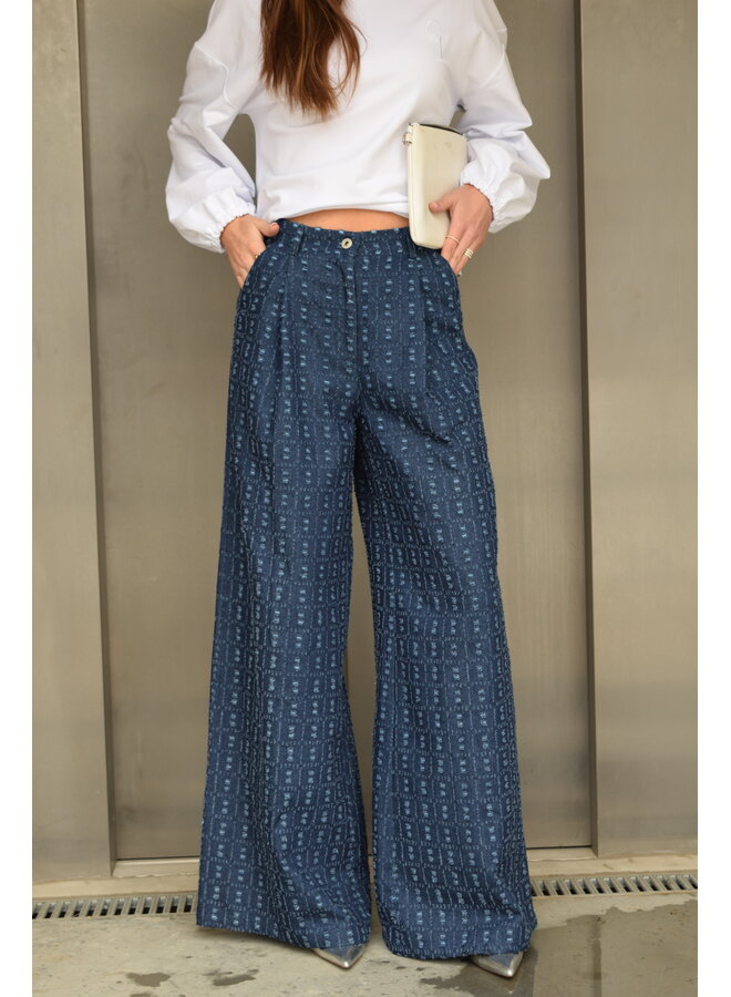 AMALIA TROUSERS INDIGO DENIM