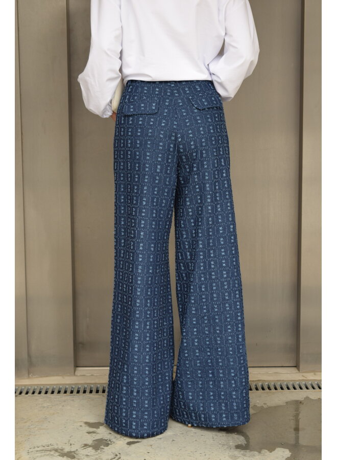 AMALIA TROUSERS INDIGO DENIM