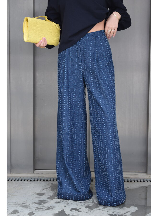 AMALIA TROUSERS INDIGO DENIM