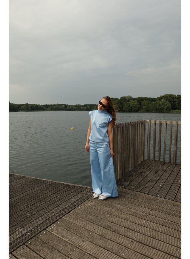 MERLOT TROUSERS BLUE