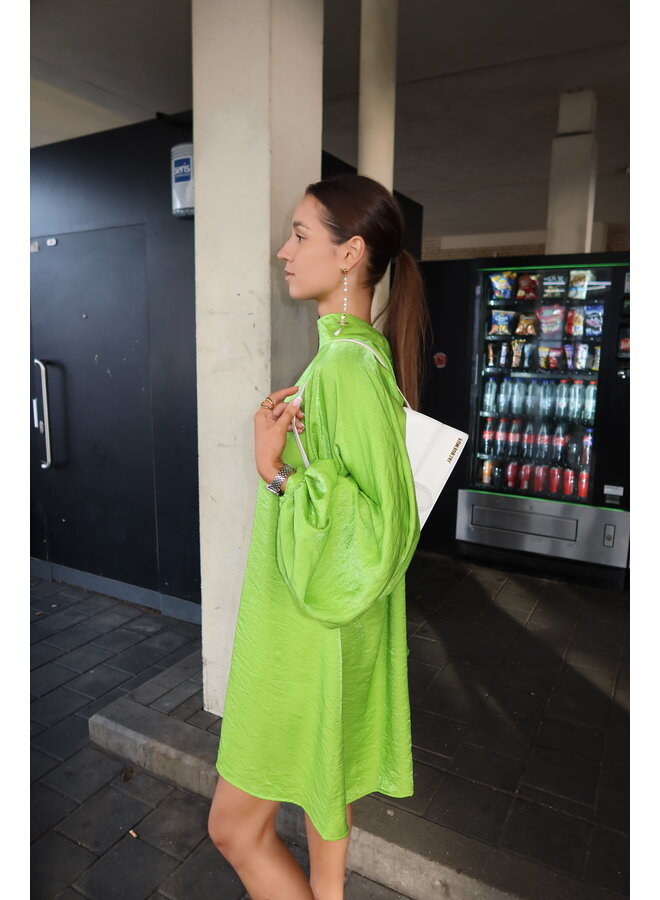 LODA MINI DRESS GREEN