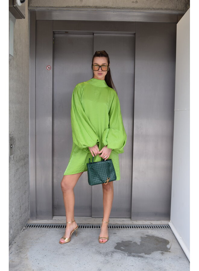 LODA MINI DRESS GREEN