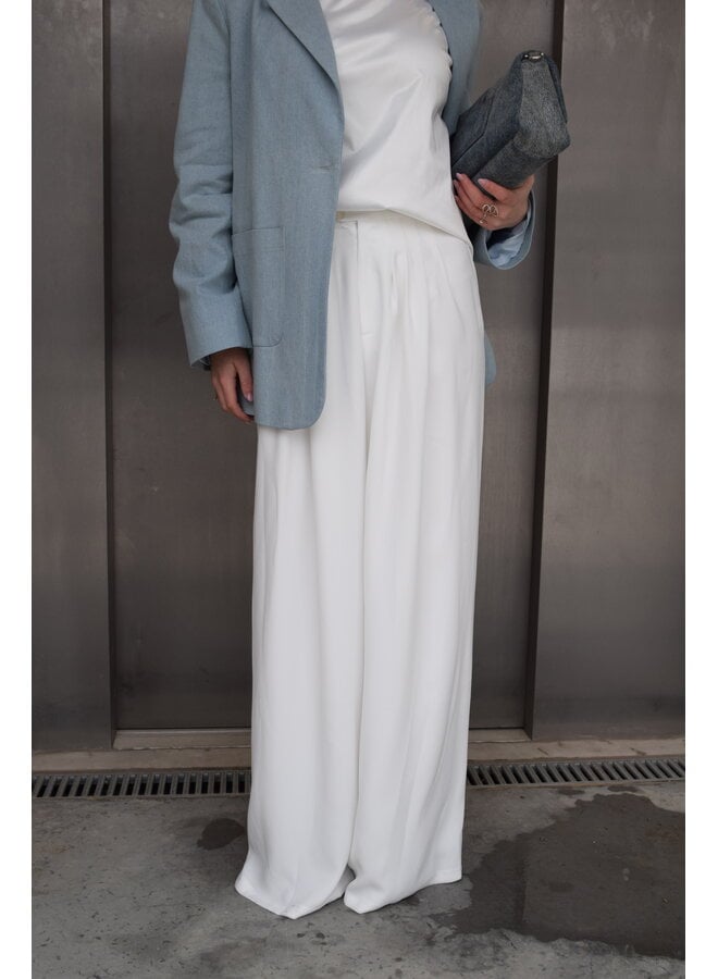 BIARRITZ TROUSERS WHITE