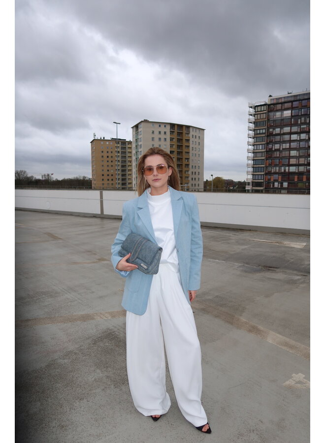 BIARRITZ TROUSERS WHITE