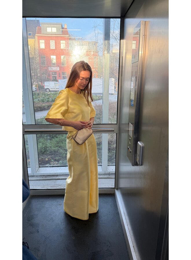 AMALIA TROUSERS BUTTER YELLOW