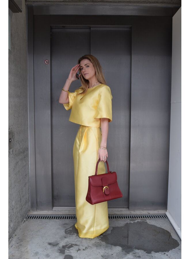 AMALIA TROUSERS BUTTER YELLOW