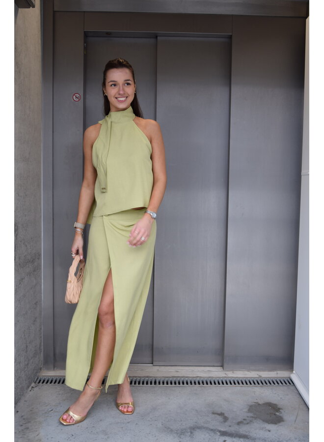 LEAH TOP OLIVE