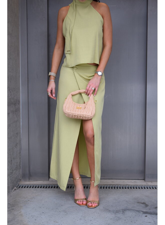 LEAH TOP OLIVE