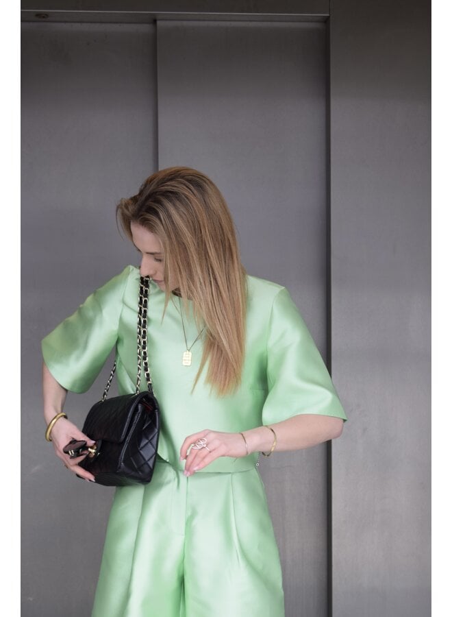 NIA TOP MINT GREEN