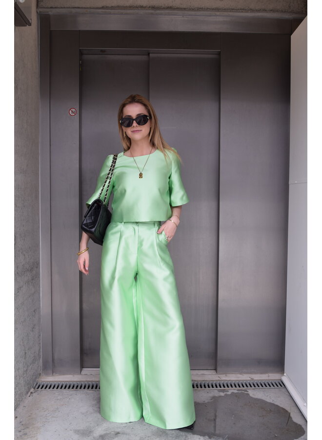 AMALIA TROUSERS MINT GREEN