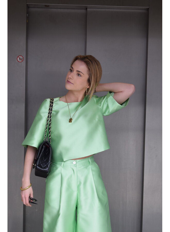 AMALIA TROUSERS MINT GREEN