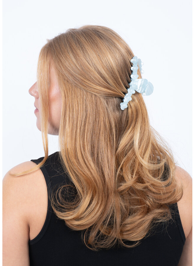 BRIGHT FLOWER SUNNY CLIP PASTEL BLUE