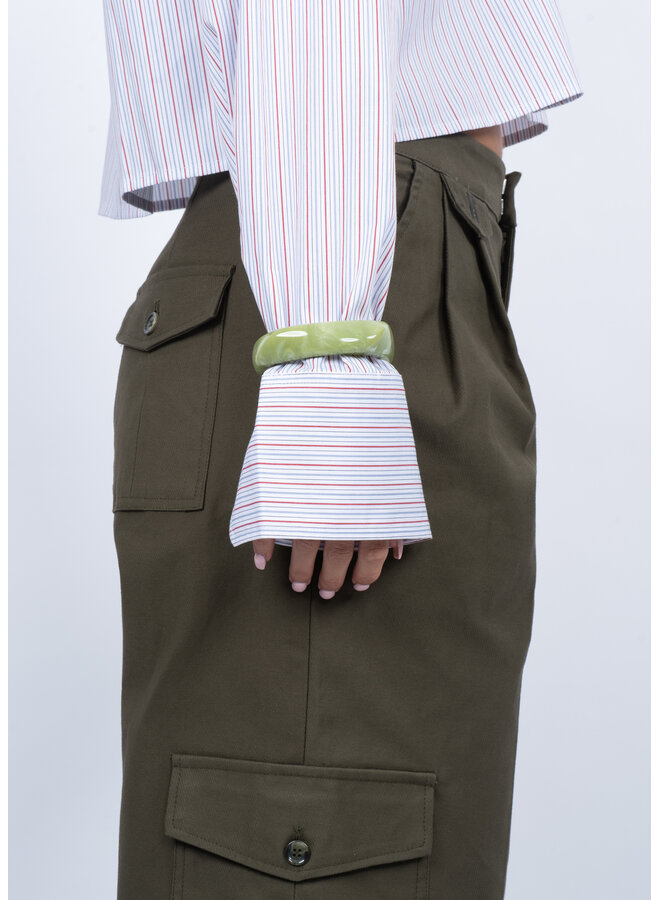 CHUNKY BANGLE PISTACHIO