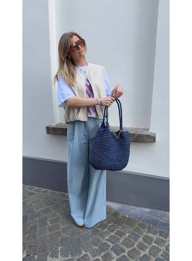 DAIZE BLOOM BAG DARK BLUE