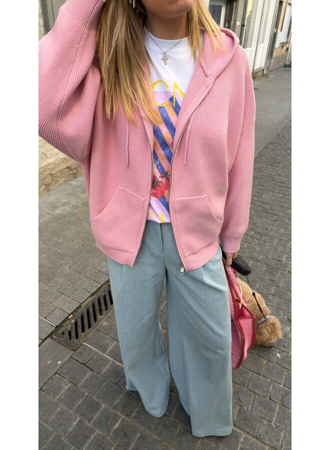 CELIA CARDIGAN CAMEO PINK