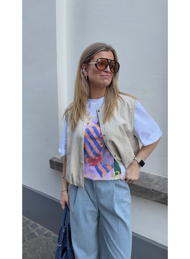 XIA T-SHIRT PIC NIC PRINT