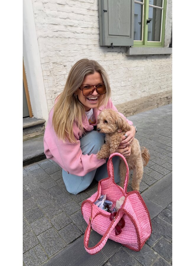 CELIA CARDIGAN CAMEO PINK