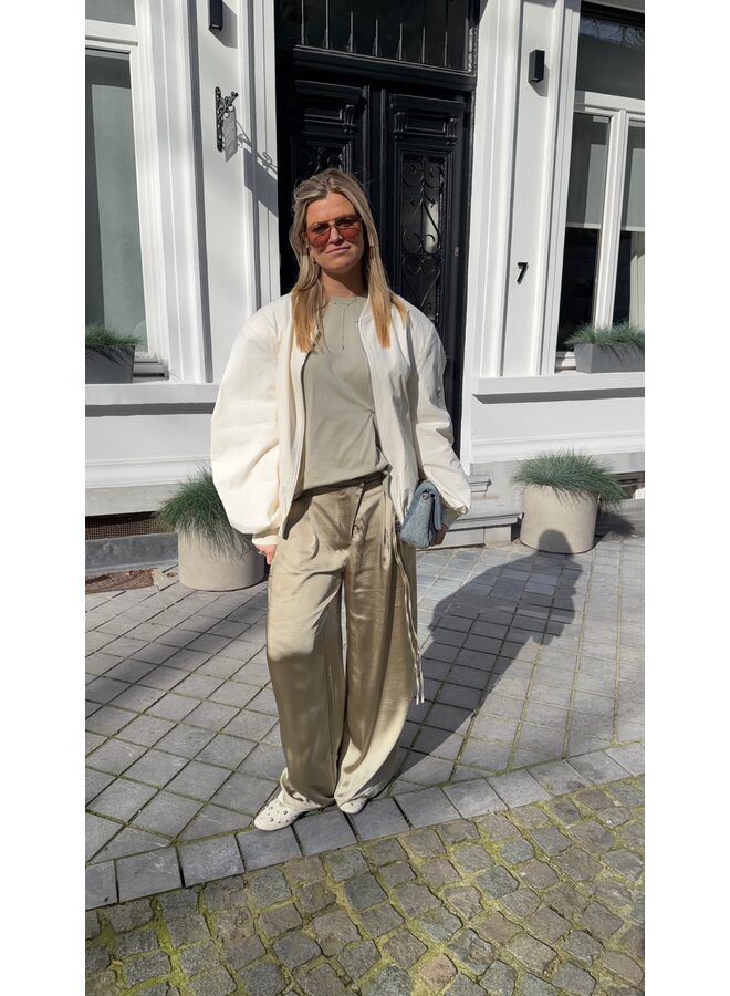 STORMI BOMBER JACKET WHITE