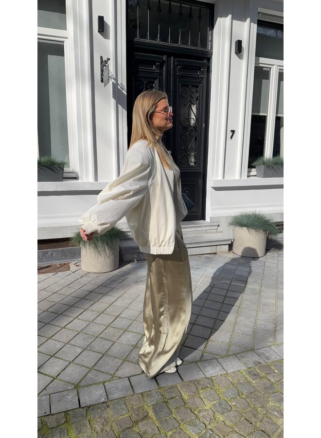 STORMI BOMBER JACKET WHITE