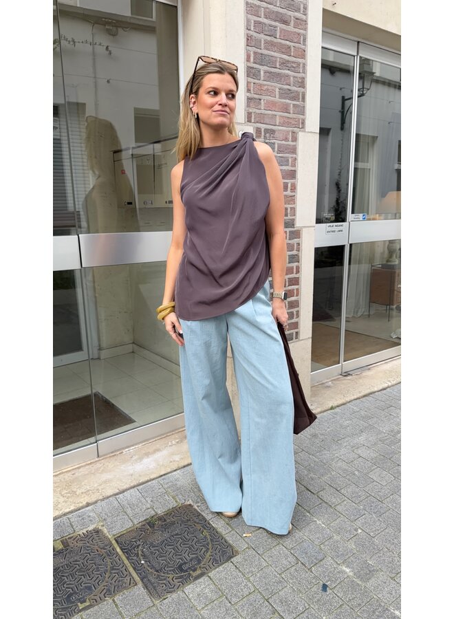 AMALIA TROUSERS DENIM