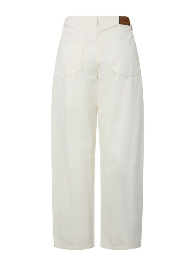 YASLISA BARREL ANKLE JEANS ECRU