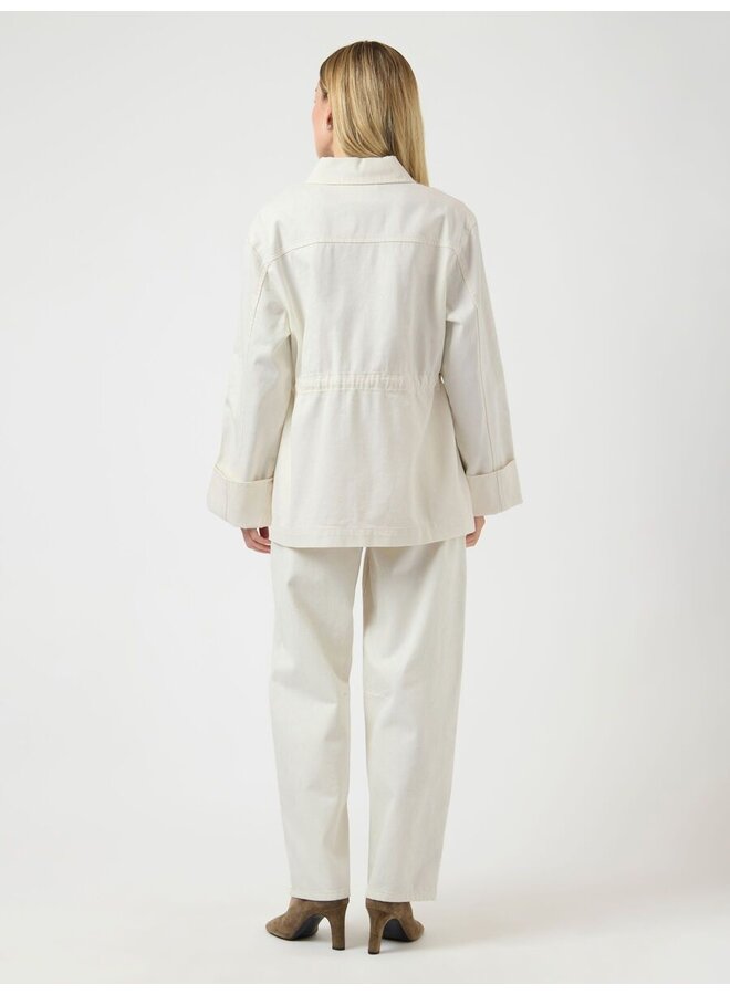 YASLISA BARREL ANKLE JEANS ECRU