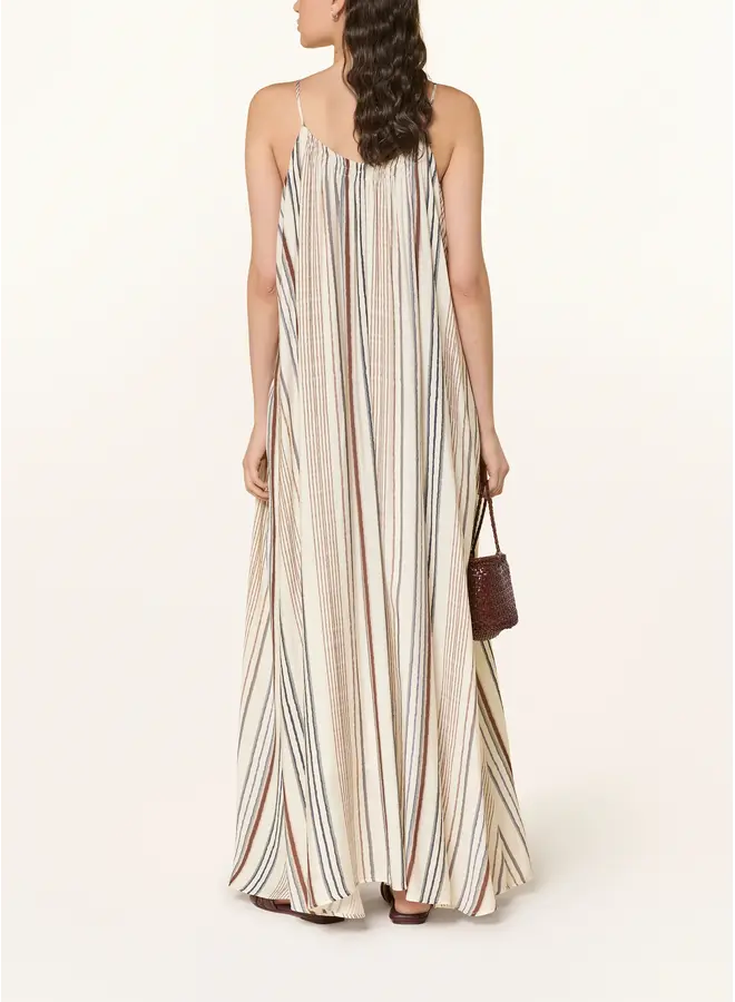 STRIPED MAXI DRESS