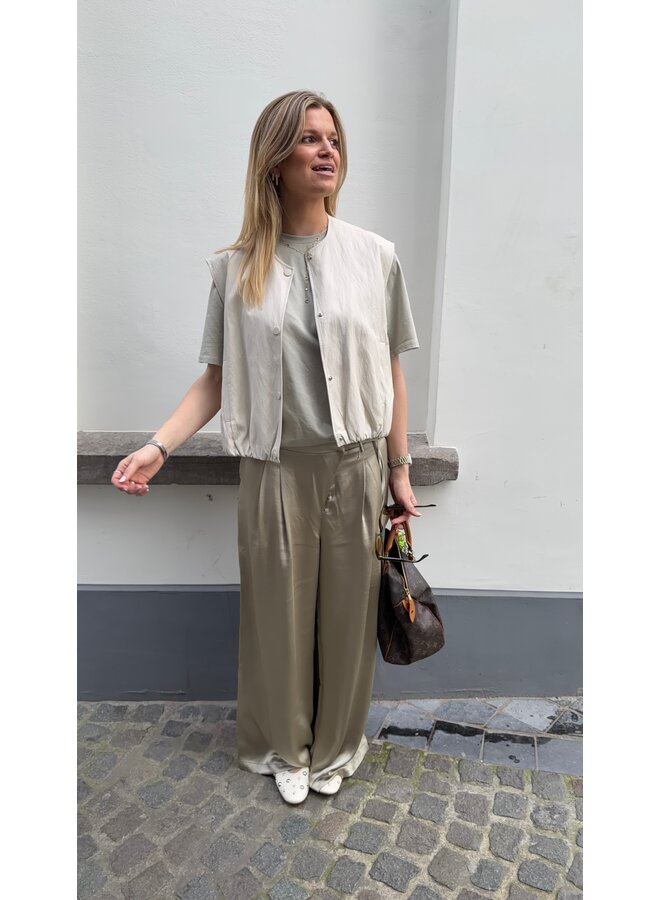 LOUA WAISTCOAT IVORY