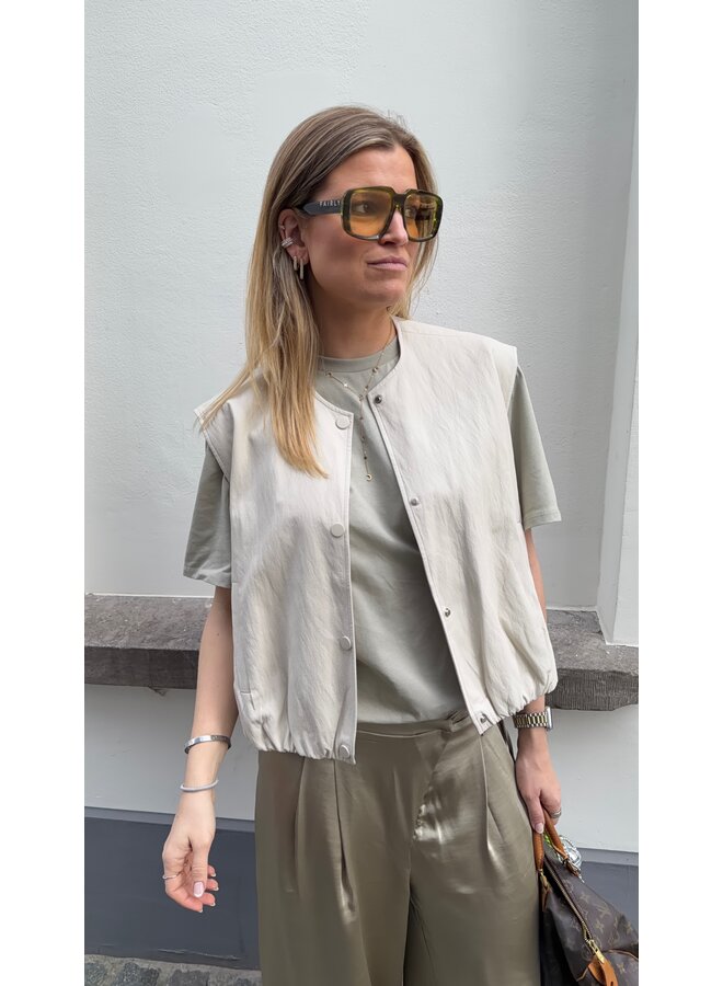 LOUA WAISTCOAT IVORY