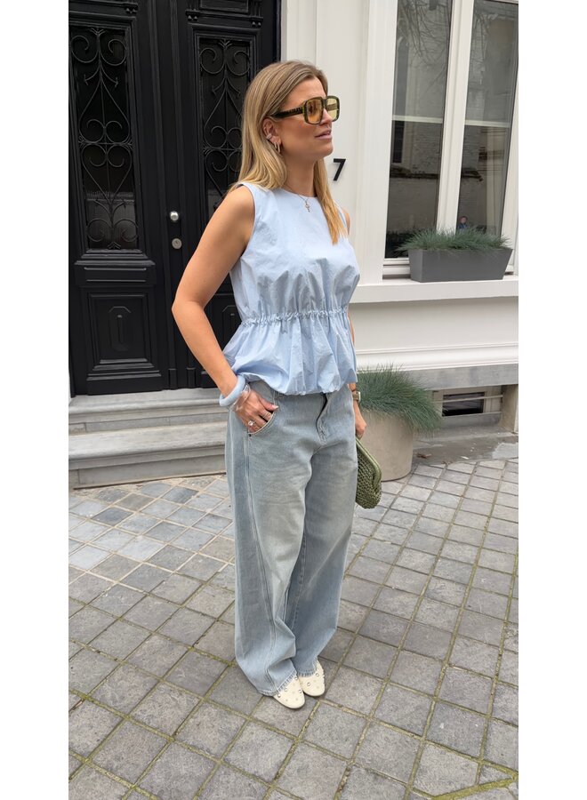 ISABELLA WIDE LEG JEANS