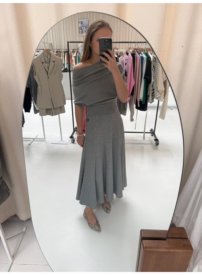 NÉRÉE SKIRT GREY