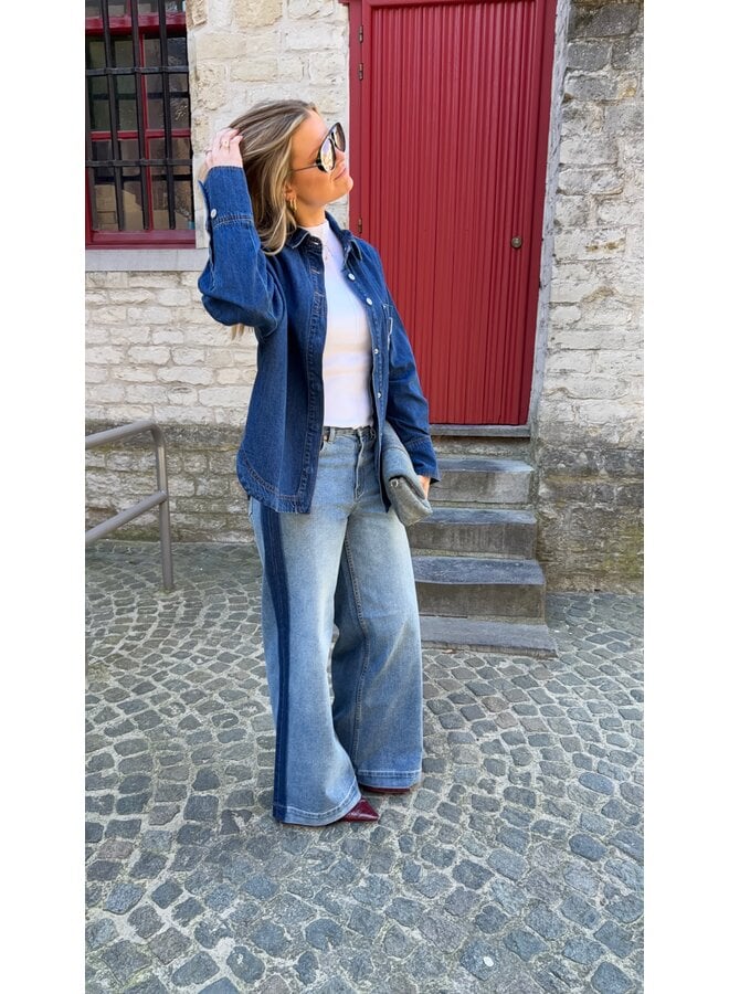 SURCHEMISE LEO DENIM