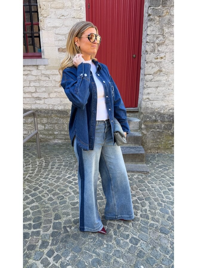 SURCHEMISE LEO DENIM