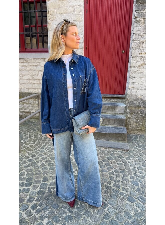 SURCHEMISE LEO DENIM