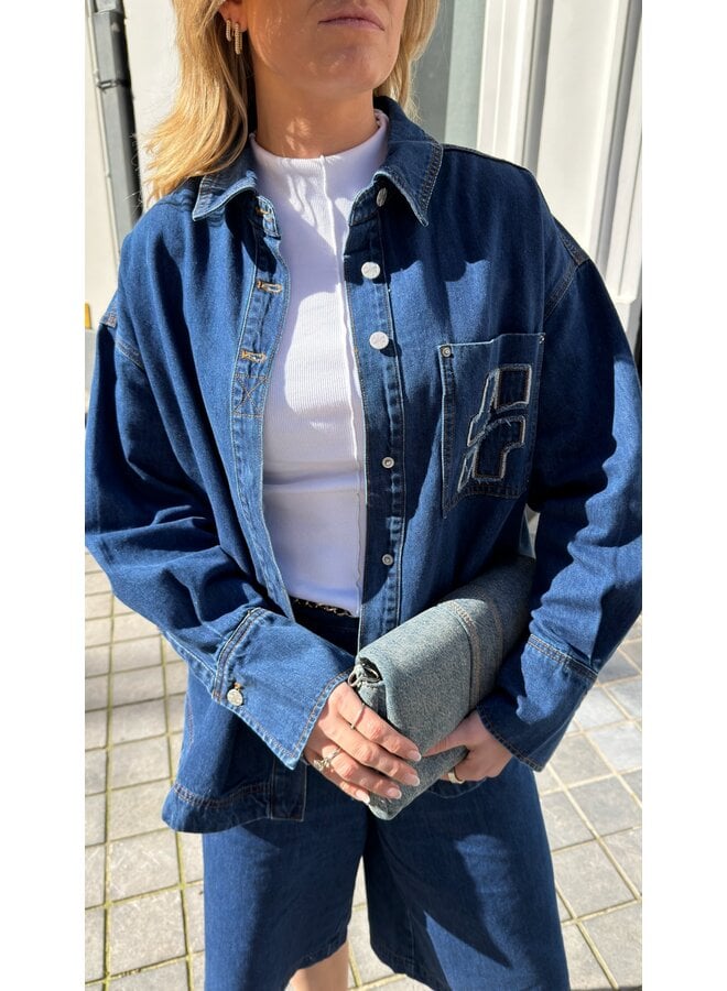 SURCHEMISE LEO DENIM