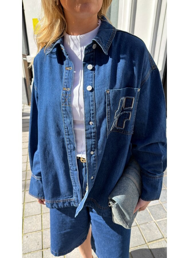SURCHEMISE LEO DENIM