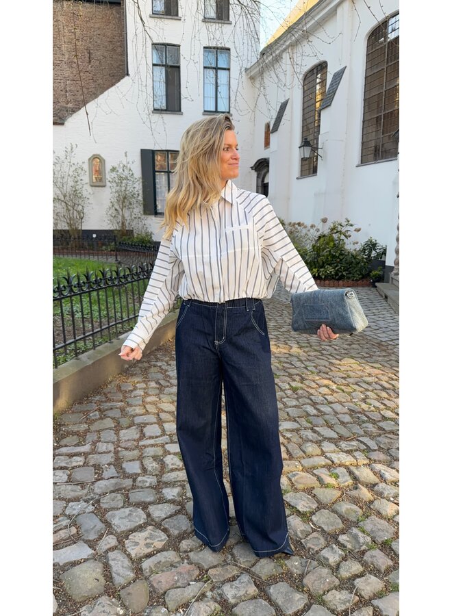 XAVIER JEANS DARK BLUE