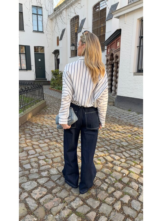 XAVIER JEANS DARK BLUE