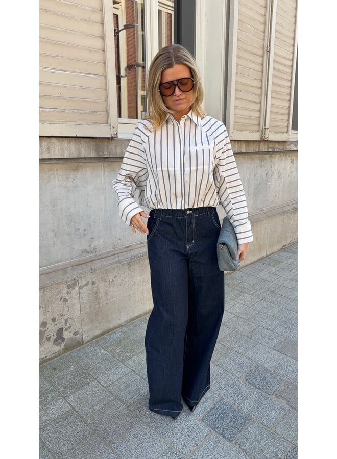 XAVIER JEANS DARK BLUE