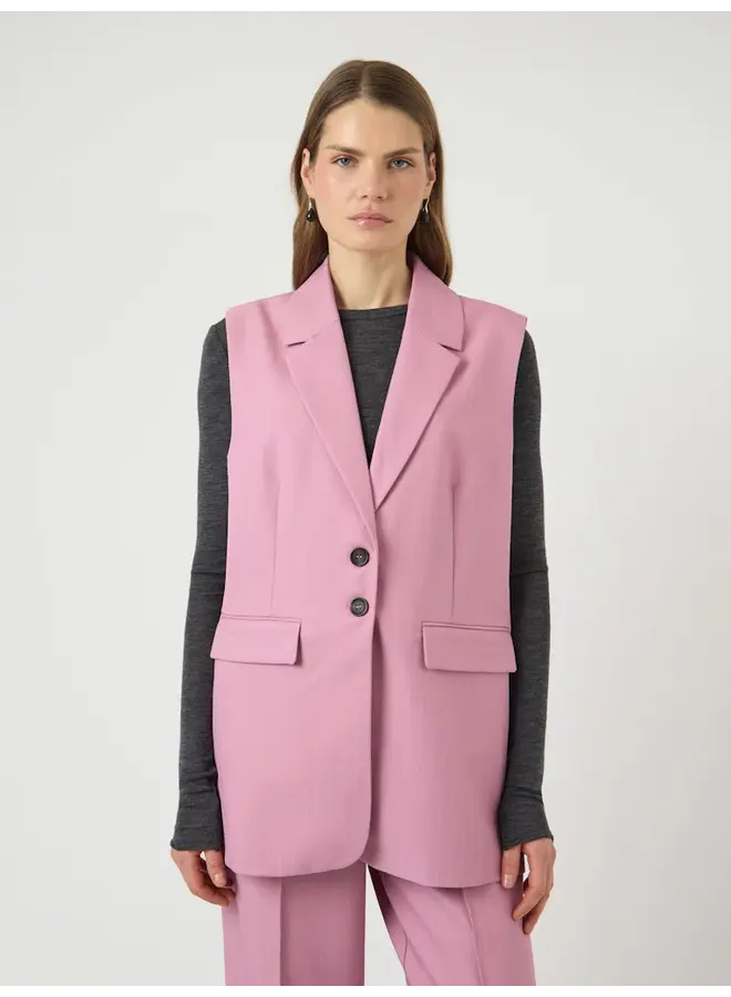 YASTUMLA WAISTCOAT MOONLITE MAUVE