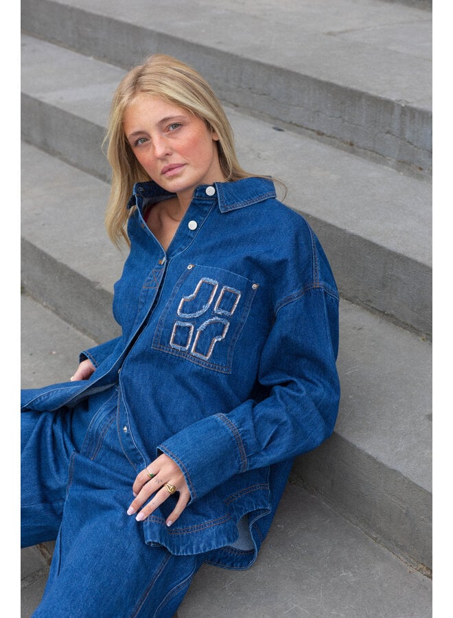 SURCHEMISE LEO DENIM